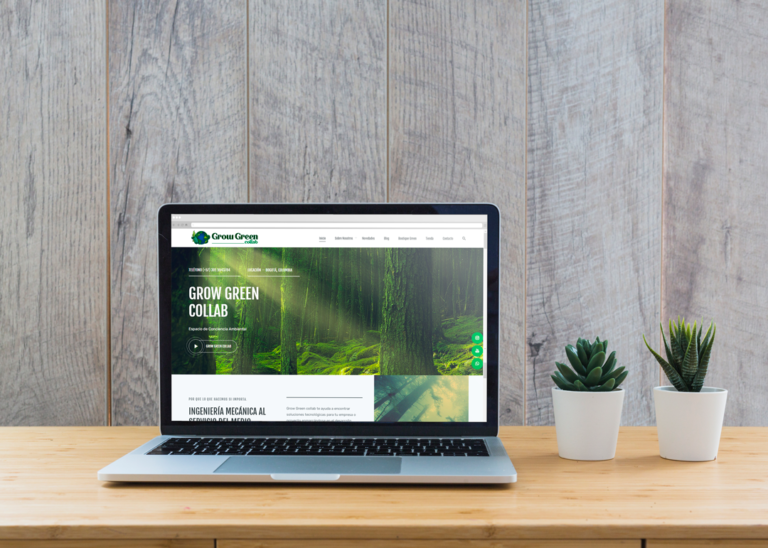 WEB DESIGN Grow Green Collab